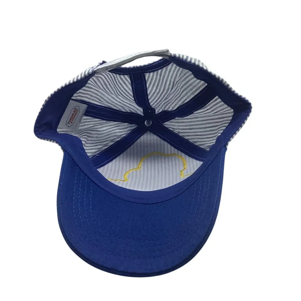 Thomas the Tank Engine Friends Boys Striped Baseball Cap Embroidered‎ NEW Kid
